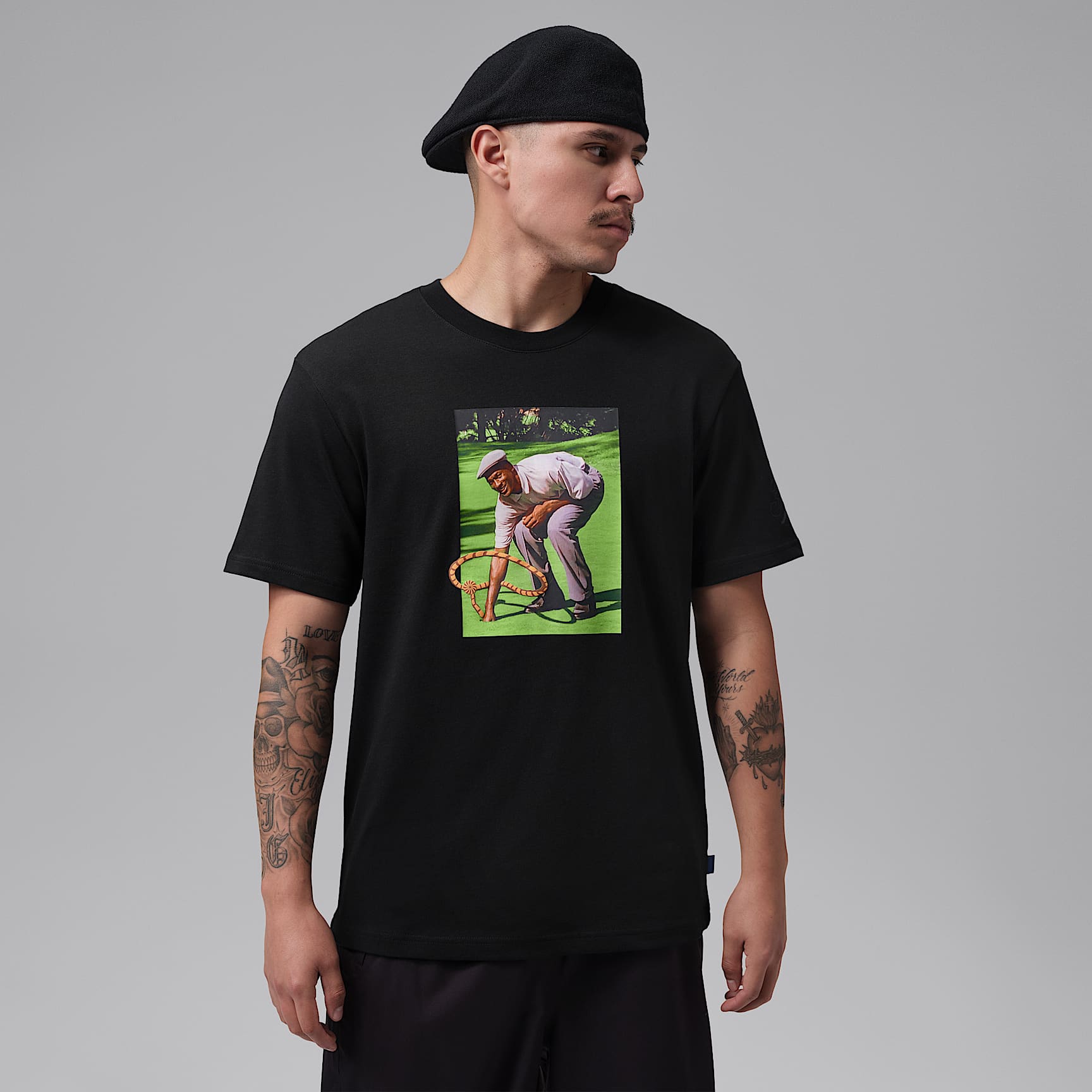 【NIKE】カレッジロゴ ウォームアップウェア ゲームシャツ ジョーダン Jordan Dri-FIT Space Jam Men's Golf T-Shirt. Nike.com